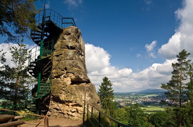 Skalní vyhlídka Hlavatice